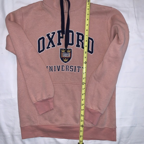 Oxford University Pink Hoodie - Picture 7 of 7
